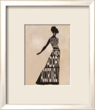 Text Dress Poster von Lisa Vincent