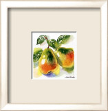 Pear Posters av Andrea Brooks