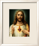 Sacred Heart of Jesus Prints by Zabateri 