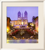 Piazza di Spagna - Rome Poster van John Lawrence Piazza di Spagna - Rome Poster van John Lawrence