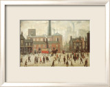 Retour à la maison en venant du moulin Affiches par Laurence Stephen Lowry