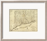 Connecticut, c.1796 Framed Giclee Print by John Reid