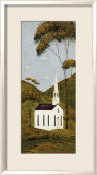 Country Panel I, Church Affiche par Warren Kimble