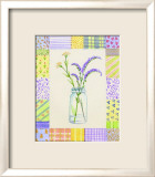Mason Jar Patchwork I Poster by Aldana 