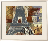 Tour Paris Posters par Eric Yang