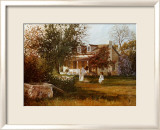 La antigua casa Láminas por June Dudley
