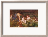 Hylas and the Nymphs Posters by John William Waterhouse