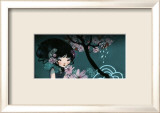 Mon Jardin aux Carpes Posters af Anna Ziliz