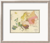 Ethnographic, Europe, c.1856 Framed Giclee Print by Gustaf Kombst