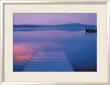 Jetty at Sunset Póster por Alison Shaw