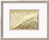Mountains & Rivers, c.1856 Estampe encadrée par G. W. Colton