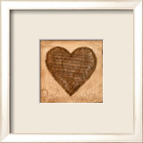 Musical Heart Print by Roberta Ricchini