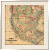 American Republic, 1842 Poster by Johnson & Ward 