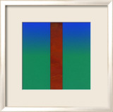 Gruen Blau Prints by Juergen Freund