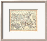 Massachusetts, Rhode Island, c.1846 Framed Giclee Print by Henry S. Tanner