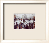 Le rassemblement pour la prière Art par Laurence Stephen Lowry