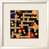 Dice, Bunco and Dominos Lámina giclée enmarcada por Kate Ward Thacker