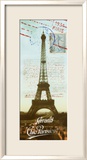 Panel Chic Parisien Posters par Krissi 