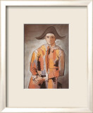 Harlequin with Folded Hands, c.1923 Poster by Pablo Picasso