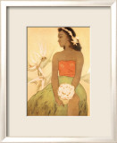 Hula Dancer Print by John Kelly