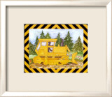 Bulldozer Affiche par Marnie Bishop Elmer