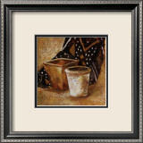 Pot et Tissus II Art par Olga Ilic