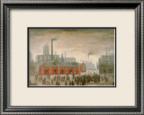 Un accident Affiches par Laurence Stephen Lowry