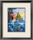 Wahine from the Sea Affiches par Warren Rapozo
