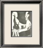 Reverdy 1967 Lámina enmarcada de edición limitada por Pablo Picasso Reverdy 1967 Lámina enmarcada de edición limitada por Pablo Picasso