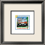 Ambulance Print by Lila Rose Kennedy