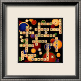 Dice, Bunco and Dominos Lámina giclée enmarcada por Kate Ward Thacker