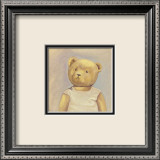Bear with Tan Shirt Posters par Catherine Becquer