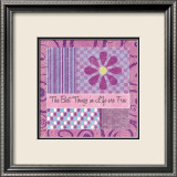 The Best Things Poster von Louise Carey