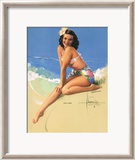Sunny Skies Framed Giclee Print by Rolf Armstrong