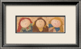 Three Girl Affiches par Alba Galan
