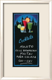 Cocktails Kunstdruck von Will Rafuse