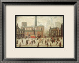 Retour à la maison en venant du moulin Poster par Laurence Stephen Lowry