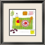Poisson aux Olives Prints by Sabine Kaloustian