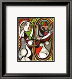 Jeune Fille Devant Un Miroir 1932 Affiches par Pablo Picasso