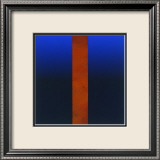 Schwarz Ultramarinblau Posters by Juergen Freund
