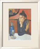Absinthe Drinker Prints by Pablo Picasso