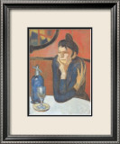Absinthe Drinker Print by Pablo Picasso