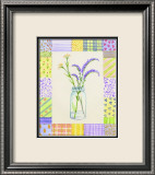 Mason Jar Patchwork I Art by Aldana 
