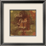 Words to Live By: With God Prints by Marilu Windvand