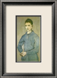 Blauer Junge Poster von Pablo Picasso