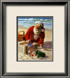 Sand Castles Posters av Tom Browning