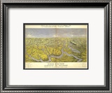Kentucky and Tennessee, c.1861 Innrammet Giclee-trykk av John Bachmann Kentucky and Tennessee, c.1861 Innrammet Giclee-trykk av John Bachmann