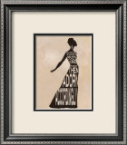 Text Dress Poster by Lisa Vincent