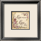 Live with Purpose Poster af Charlene Winter Olson