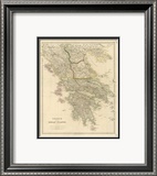 Greece, Ionian Islands, c.1832 Framed Giclee Print by John Arrowsmith